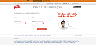 Online Bus Booking  Book Volvo Bus Tickets with Travels   Govt RTC Services   redBus™